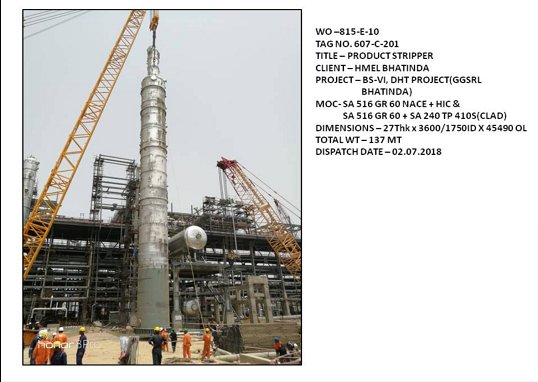 Shop-Fabricated Columns & Pressure Vessels