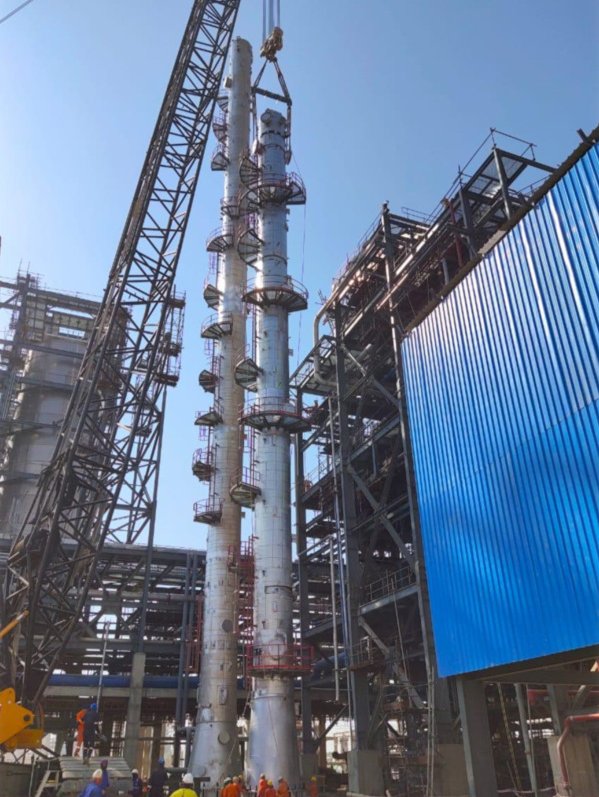 Site-Fabricated Equipment — Bio Refinery Project