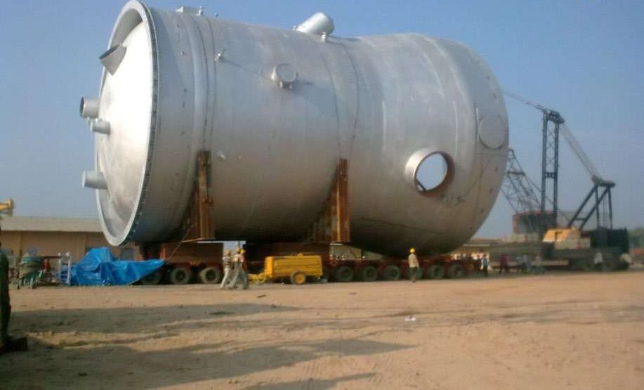 G.R. Engineering Regenerator Transportation to Site